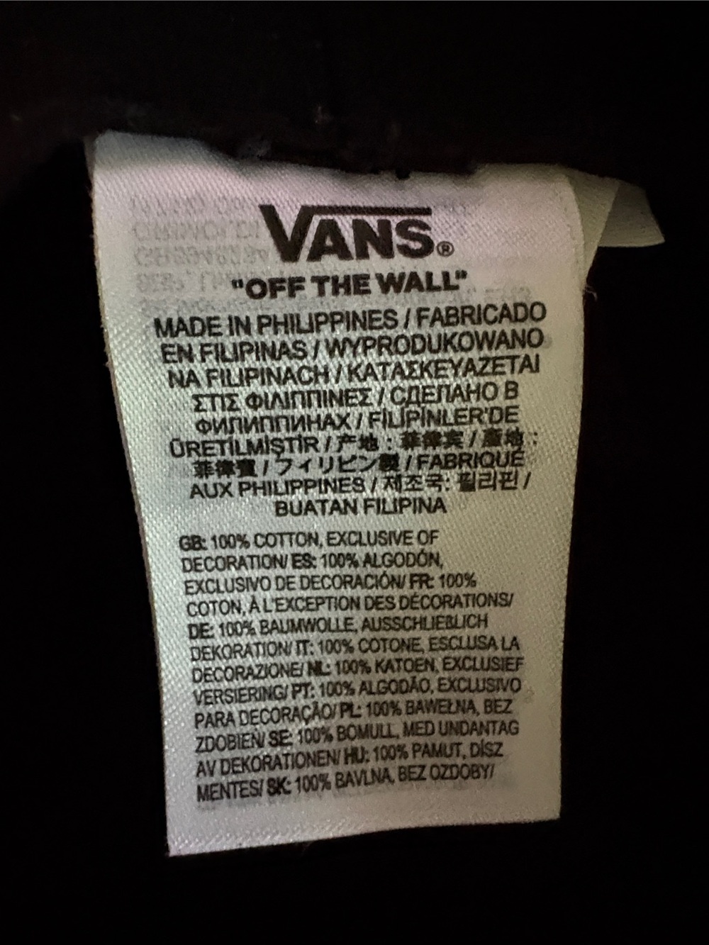Vans Black Bucket Hat with Logo Patch - Picture 3 of 4